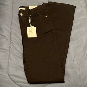 NWT Lauren Conrad bootcut black jeans size 4